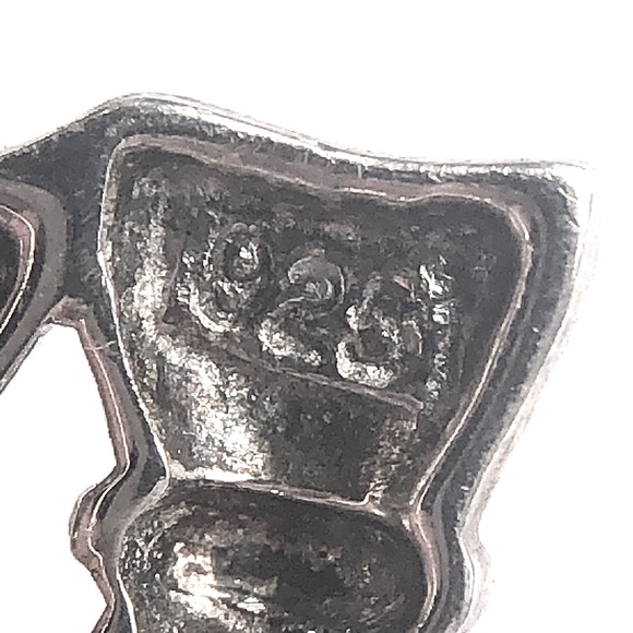 Vintage Cat Trio Marcasite Sterling Silver Brooch - Picture 4 of 5